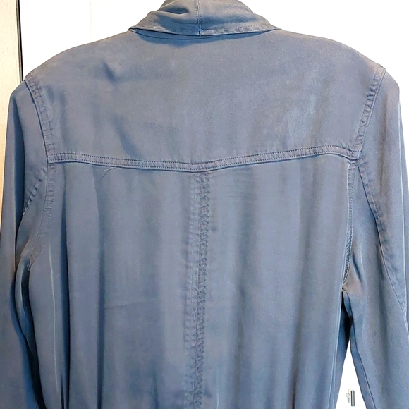 Max Jeans Blue Duster in Size Medium - Picture 2 of 5
